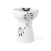 Sort Mega Riflet|Home Décor*Royal Copenhagen Sort Mega Riflet vase, 19 cm