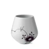 Sort Mega Riflet|Home Décor*Royal Copenhagen Sort Mega Riflet vase, 15 cm