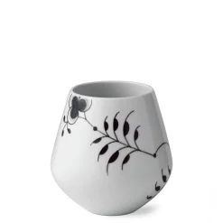 Sort Mega Riflet|Home Décor*Royal Copenhagen Sort Mega Riflet vase, 15 cm