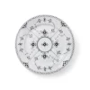 Eksklusive Steldele|Sort Musselmalet Halvblonde*Royal Copenhagen Sort Musselmalet Halvblonde tallerken, 22 cm