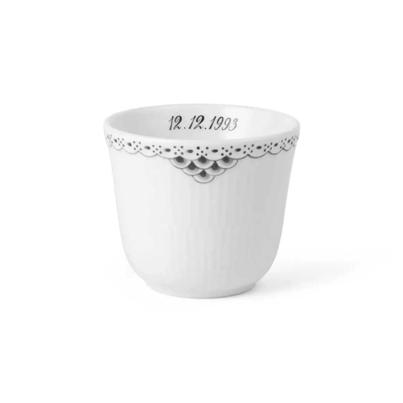 Sort Riflet Blonde|Termokrus*Royal Copenhagen Sort Riflet Blonde termokrus, , 26 cl Bespoke