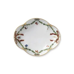 Stjerne Riflet Jul|Fade*Royal Copenhagen Stjerne Riflet Jul fad, 22 cm