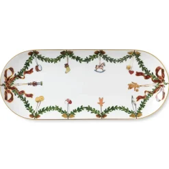 Stjerne Riflet Jul|Fade*Royal Copenhagen Stjerne Riflet Jul fad, 39 cm