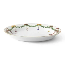 Stjerne Riflet Jul|Fade*Royal Copenhagen Stjerne Riflet Jul Fad, 34 cm