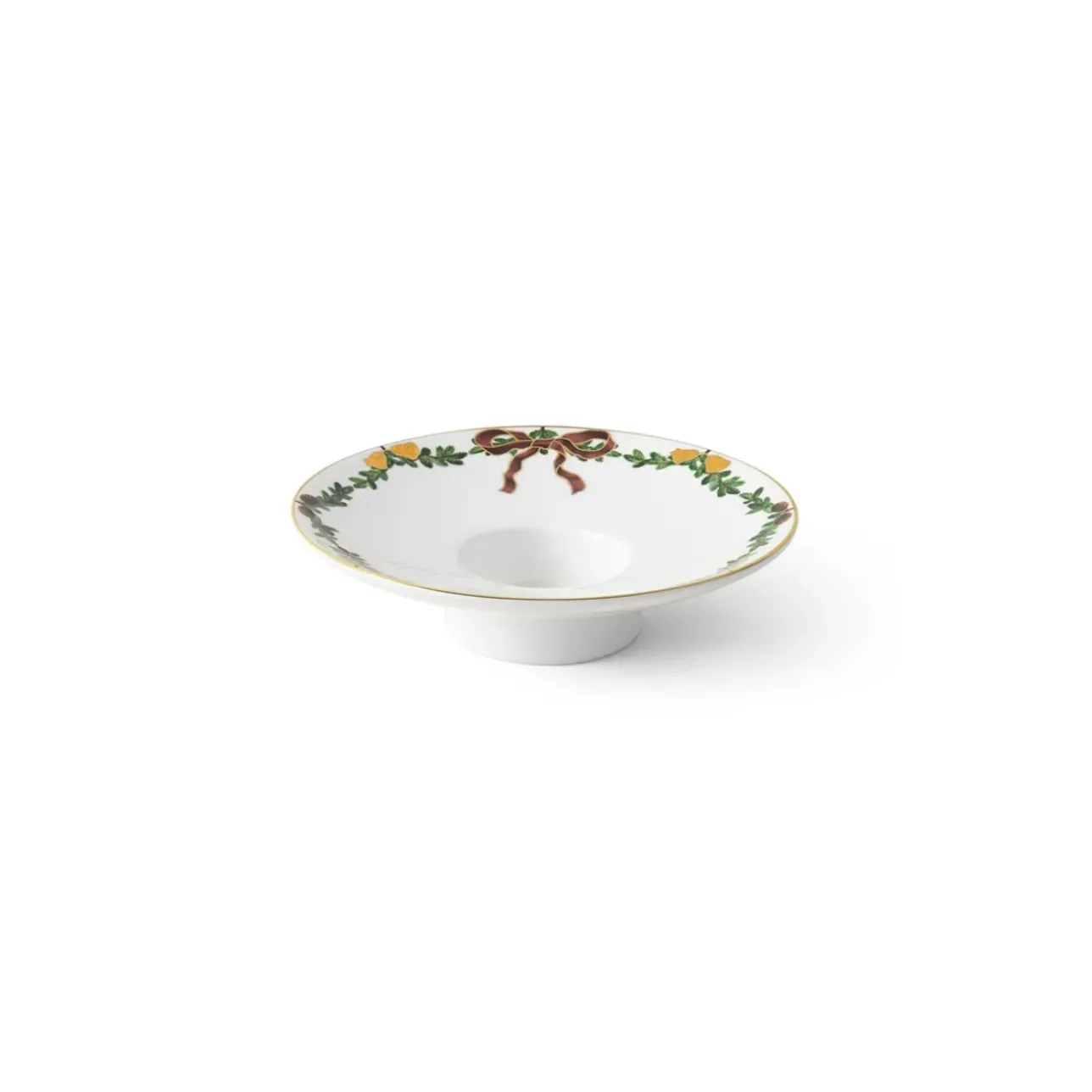 Stjerne Riflet Jul|Lysestager*Royal Copenhagen Stjerne Riflet Jul lysestage, 15,5 cm