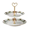 Stjerne Riflet Jul|Étagères*Royal Copenhagen Stjerne Riflet Jul étagère, 2 lag