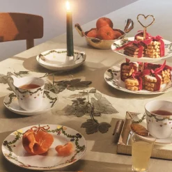 Stjerne Riflet Jul|Étagères*Royal Copenhagen Stjerne Riflet Jul étagère, 2 lag