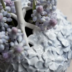 The Art Of Giving Flowers|Home Décor*Royal Copenhagen The Art of Giving Flowers vase, hortensia, lyseblå, 10 cm Lyseblå