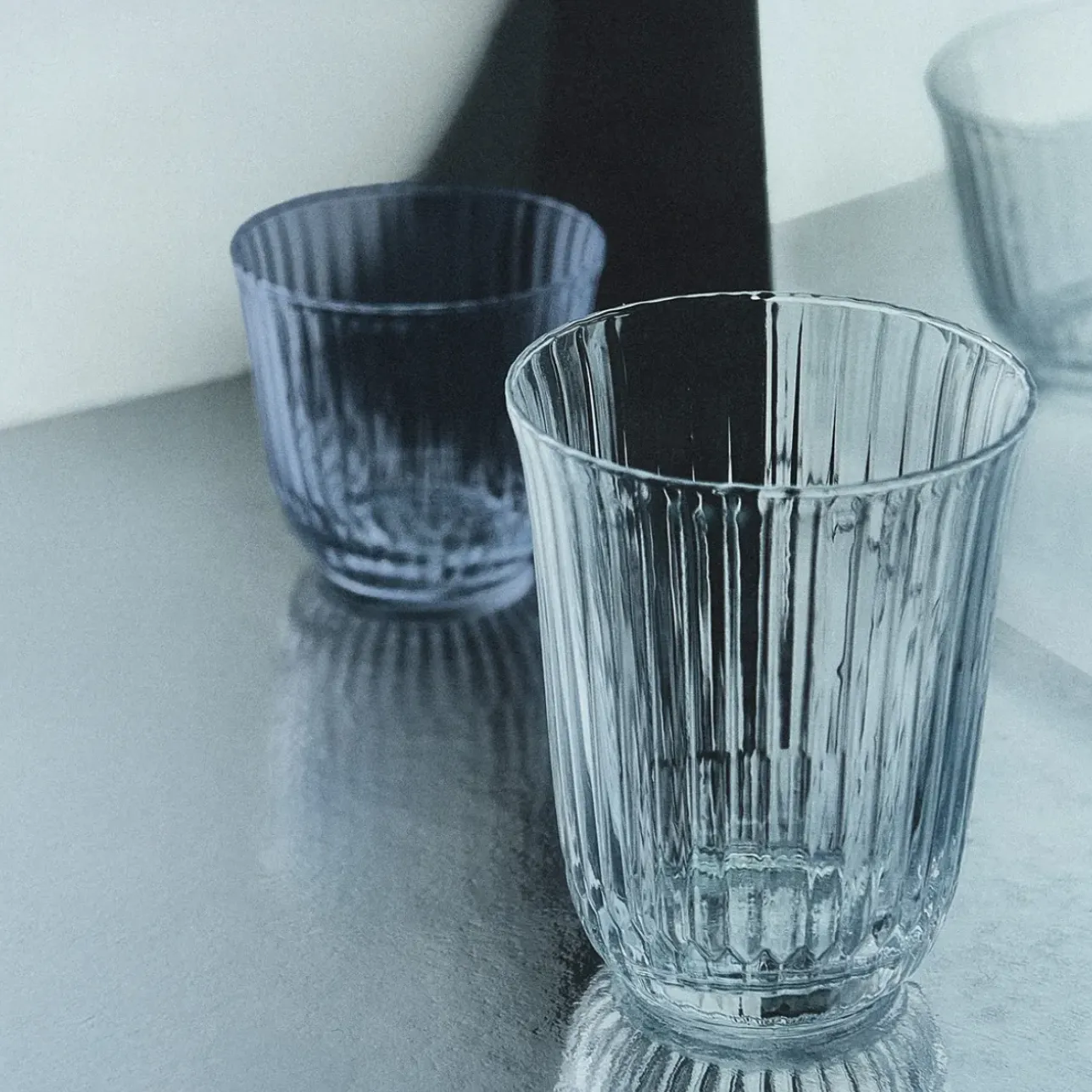 Waves|Glas*Royal Copenhagen Waves highballglas, 33 cl, 2 stk.