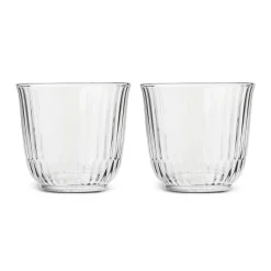 Waves|Glas*Royal Copenhagen Waves vandglas, 20 cl, 2 stk.