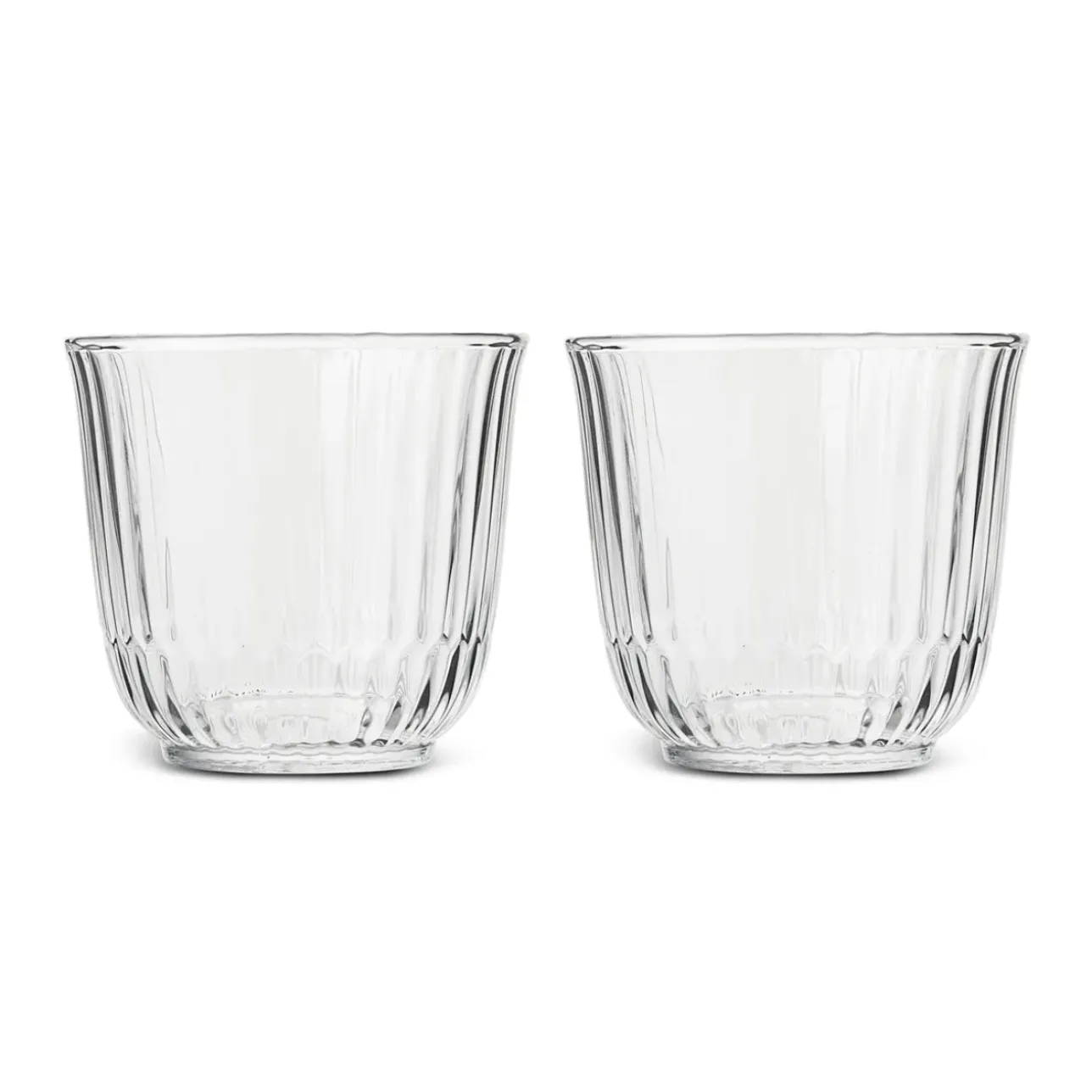 Waves|Glas*Royal Copenhagen Waves vandglas, 20 cl, 2 stk.